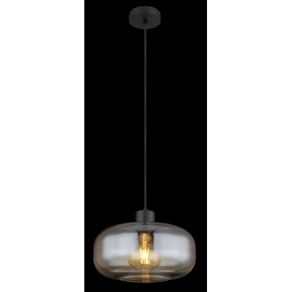 Globo - Lampadario a sospensione con filo 1xE27/40W/230V diametro 28 cm limpido