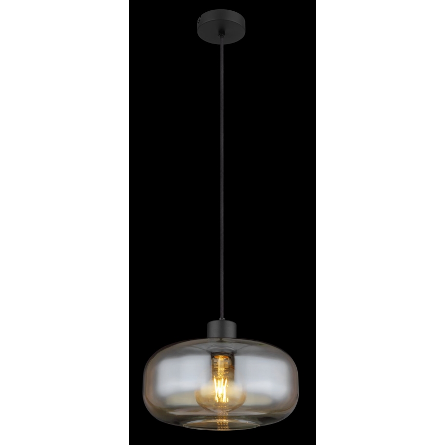 Globo - Lampadario a sospensione con filo 1xE27/40W/230V diametro 28 cm limpido