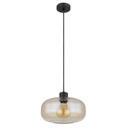 Globo - Lampadario a sospensione con filo 1xE27/40W/230V diametro 28 cm limpido