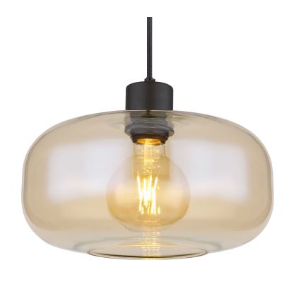 Globo - Lampadario a sospensione con filo 1xE27/40W/230V diametro 28 cm limpido