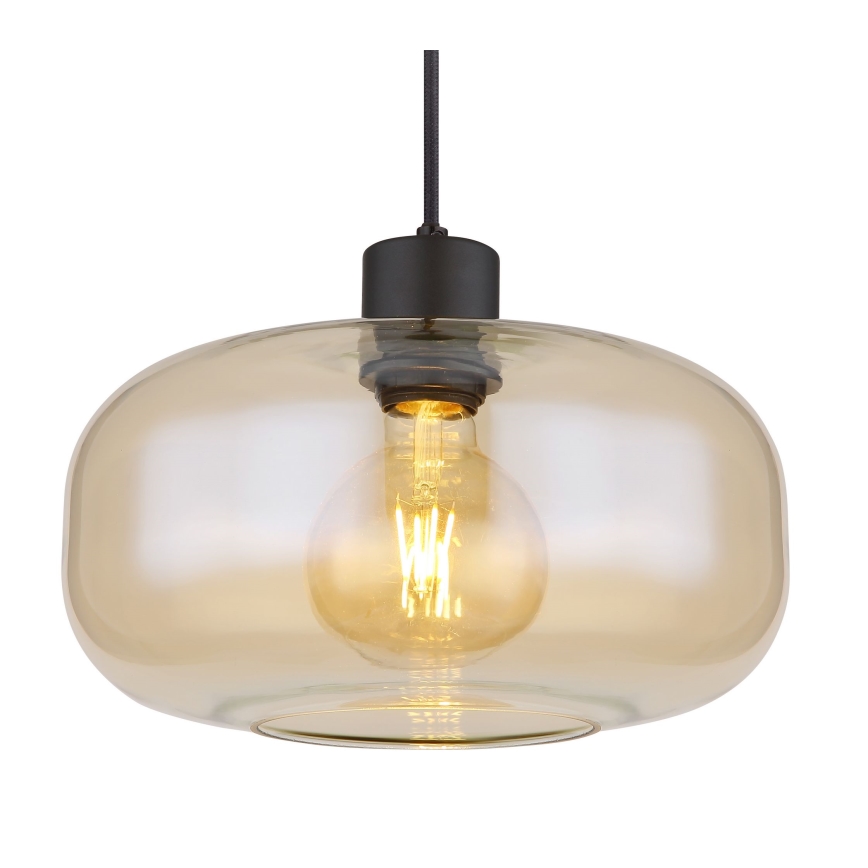Globo - Lampadario a sospensione con filo 1xE27/40W/230V diametro 28 cm limpido
