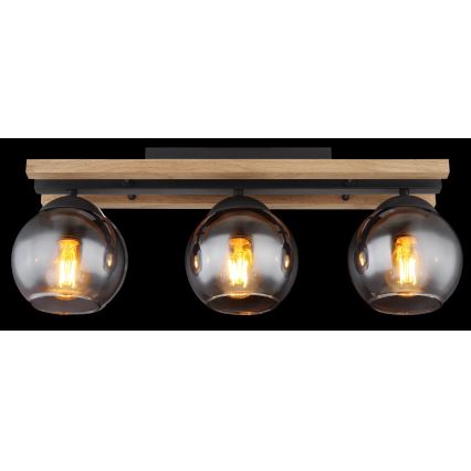 Globo - Lampadario a plafone 3xE27/25W/230V
