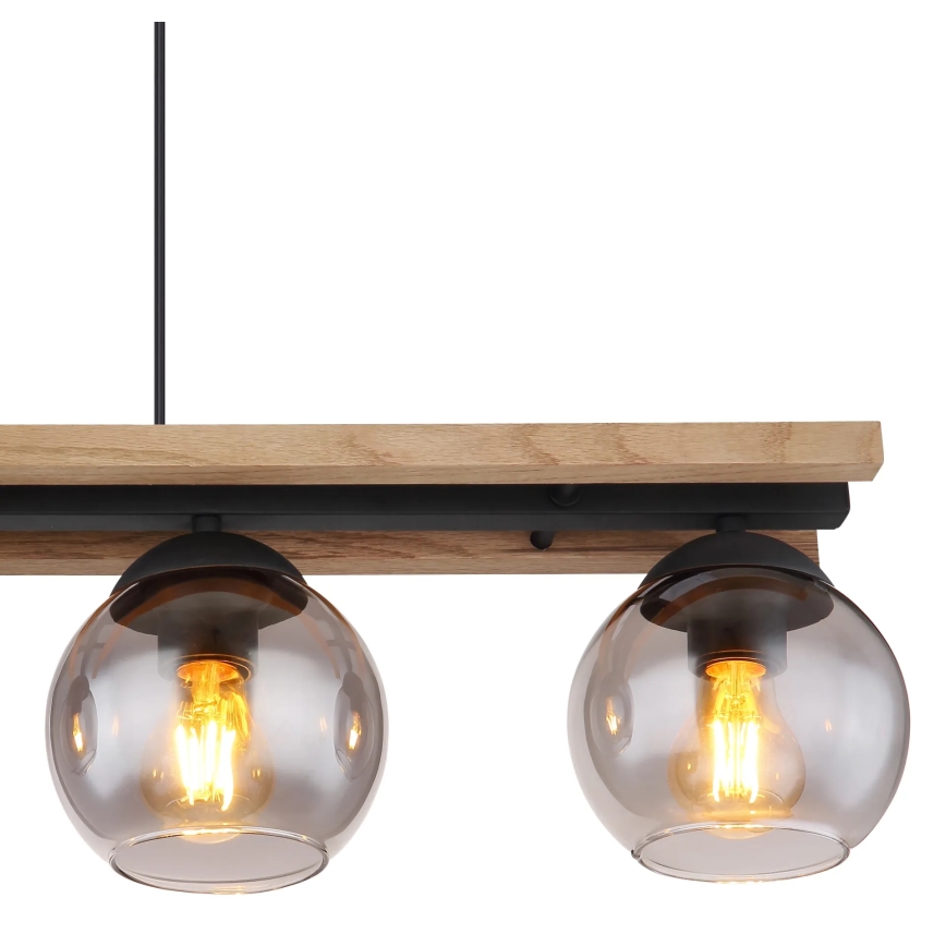 Globo - Lampadario a sospensione con filo 4xE27/25W/230V