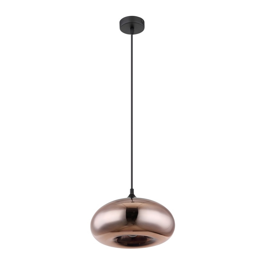 Globo - Lampadario su filo 1xE27/60W/230V rame
