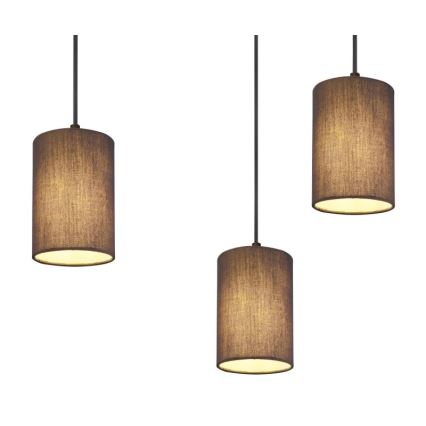 Globo - Lampadario su filo 3xE14/15W/230V