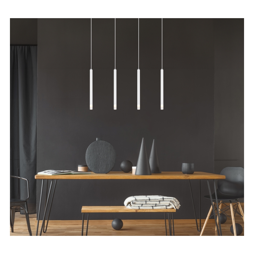 Globo - Lampadario a sospensione con filo 4xG9/4W/230V