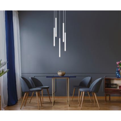 Globo - Lampadario a sospensione con filo 5xG9/4W/230V diametro 34 cm
