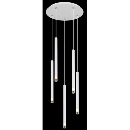 Globo - Lampadario a sospensione con filo 5xG9/4W/230V diametro 34 cm