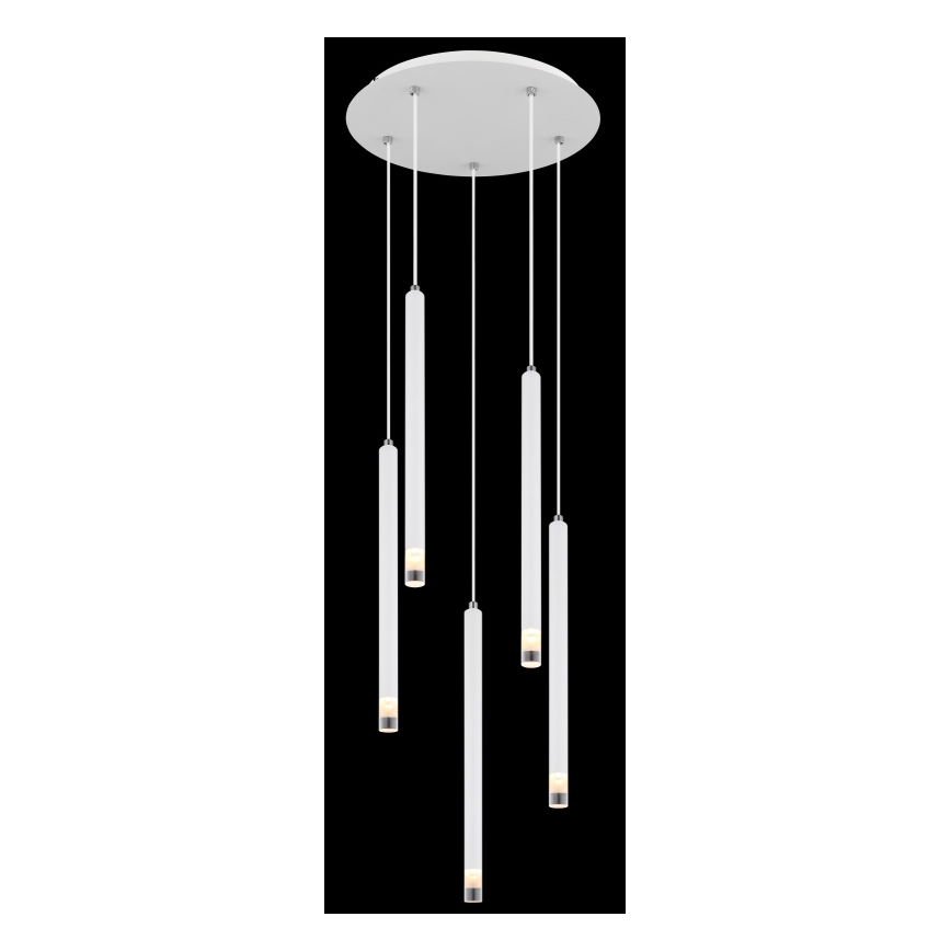 Globo - Lampadario a sospensione con filo 5xG9/4W/230V diametro 34 cm
