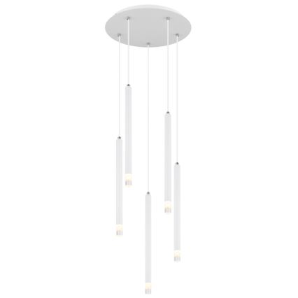 Globo - Lampadario a sospensione con filo 5xG9/4W/230V diametro 34 cm