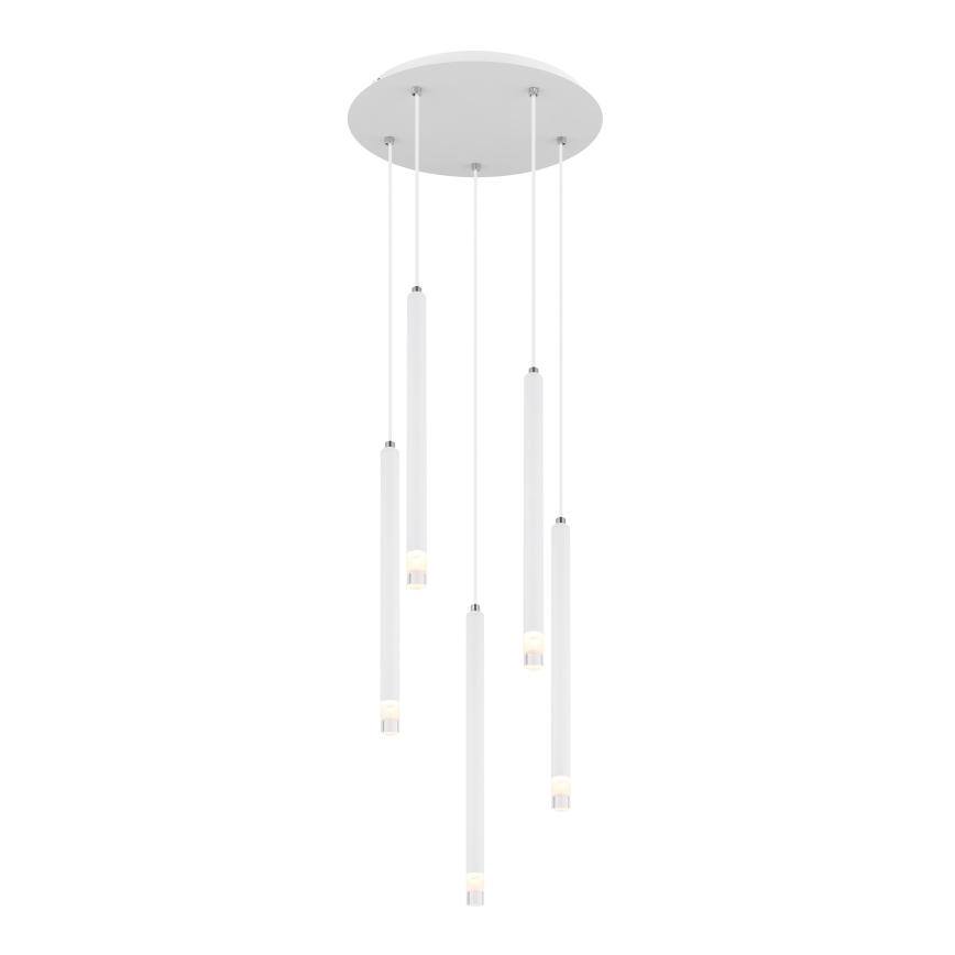 Globo - Lampadario a sospensione con filo 5xG9/4W/230V diametro 34 cm