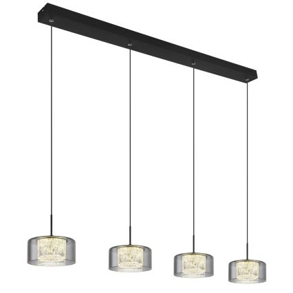Globo - Lampadario LED a sospensione con filo 4xLED/8W/230V