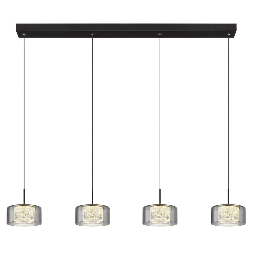Globo - Lampadario LED a sospensione con filo 4xLED/8W/230V