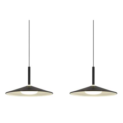 Globo - Sospensione LED a cavo LED/24W/230V 4000K nero