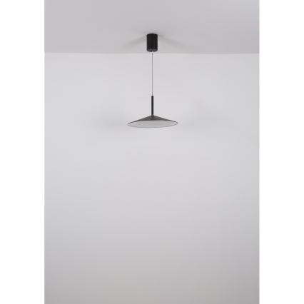 Globo - Lampadario a sospensione con cavo LED/18W/230V 4000K nero