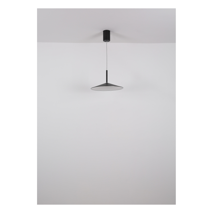 Globo - Lampadario a sospensione con cavo LED/18W/230V 4000K nero