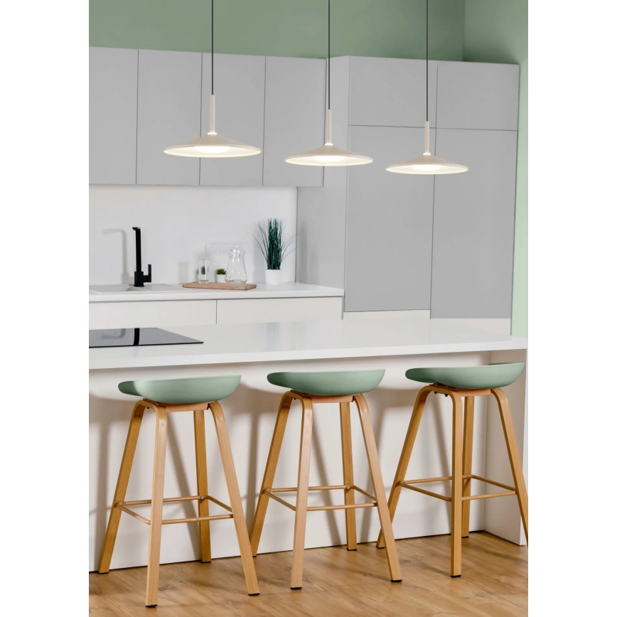 Globo - Lampadario LED a sospensione su cavo LED/24W/230V 4000K color crema