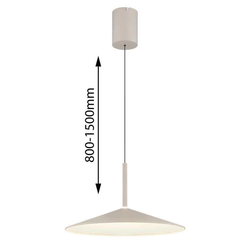 Globo - Lampadario LED a sospensione LED/18W/230V 4000K beige