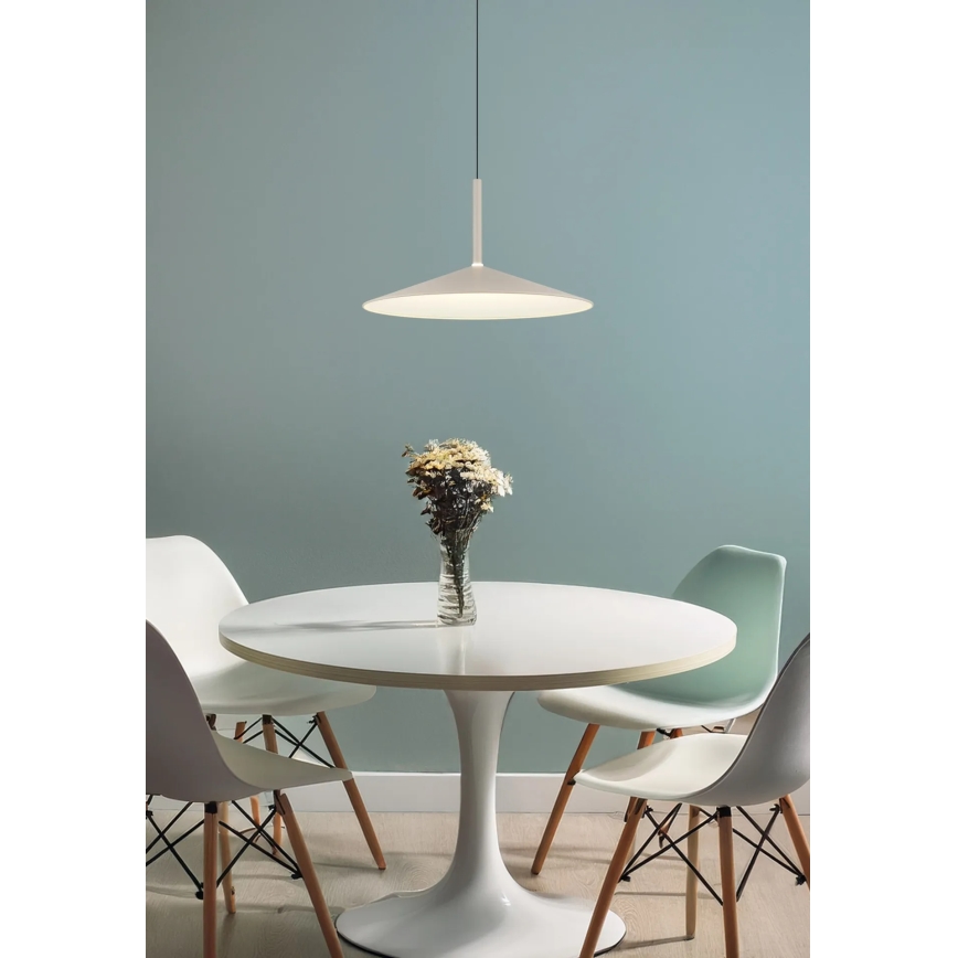 Globo - Lampadario LED a sospensione con cavo LED/18W/230V 4000K colore crema