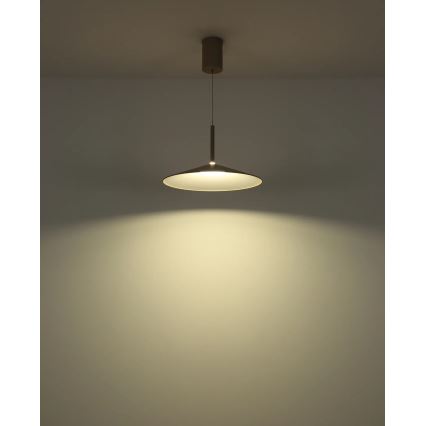 Globo - Lampadario LED a sospensione con cavo LED/18W/230V 4000K colore crema