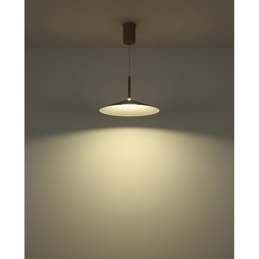 Globo - Lampadario LED a sospensione con cavo LED/18W/230V 4000K colore crema
