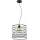 Globo 15640H - Lampada a sospensione su cavo TILLY 1xE27/60W/230V nera