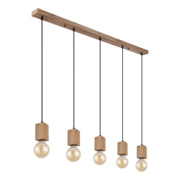Globo 15655-5H - Lampadario a sospensione con filo ERNA 5xE27/60W/230V