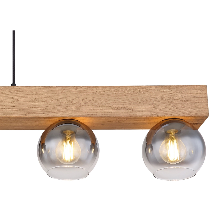 Globo - Lampadario a sospensione con cavo 5xE27/40W/230V