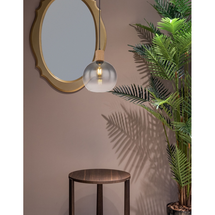 Globo - Lampadario a sospensione con filo 1xE27/40W/230V