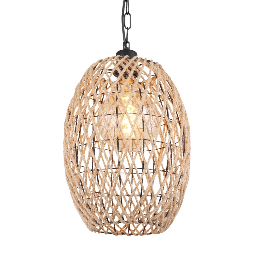 Globo - Lampadario su catena 1xE27/60W/230V