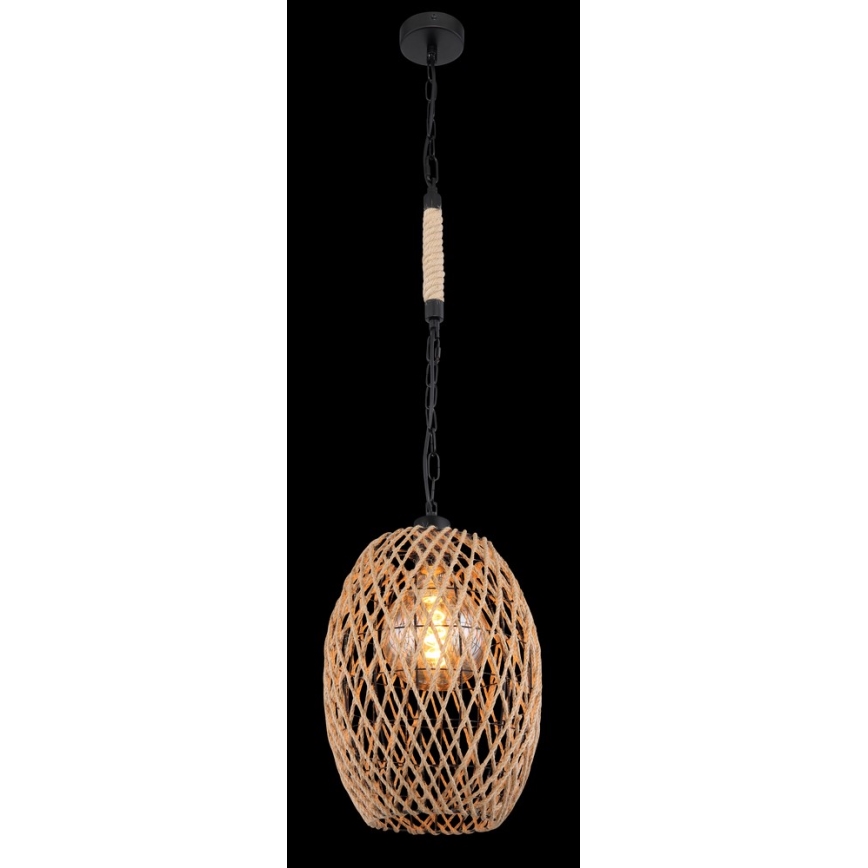Globo - Lampadario su catena 1xE27/60W/230V