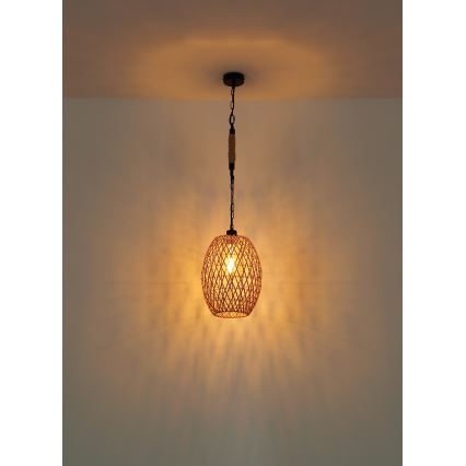 Globo - Lampadario su catena 1xE27/60W/230V