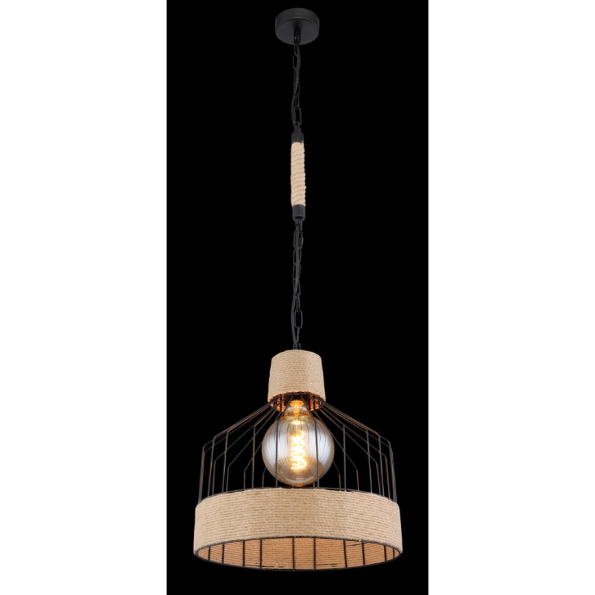 Globo - Lampadario su catena 1xE27/60W/230V