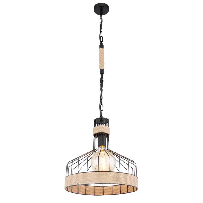 Globo - Lampadario su catena 1xE27/60W/230V