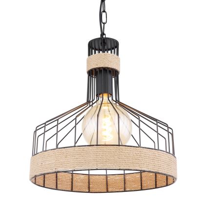 Globo - Lampadario su catena 1xE27/60W/230V