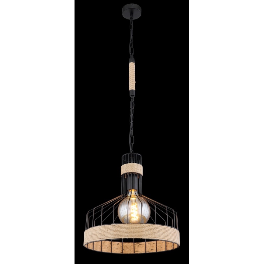 Globo - Lampadario su catena 1xE27/60W/230V