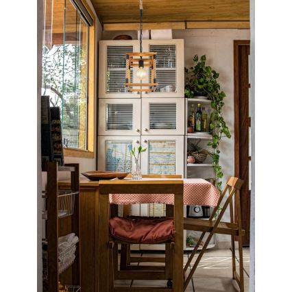 Globo 15691H - Lampadario a sospensione con filo VERNON 1xE27/60W/230V