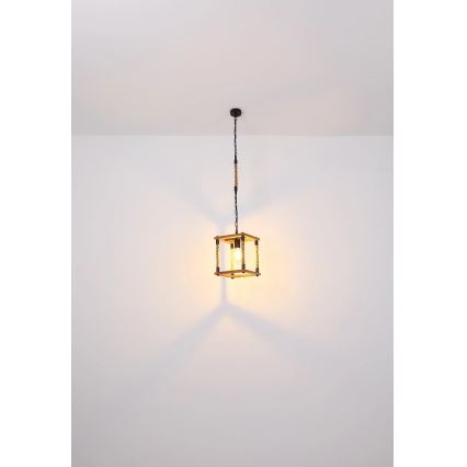 Globo 15691H - Lampadario a sospensione con filo VERNON 1xE27/60W/230V