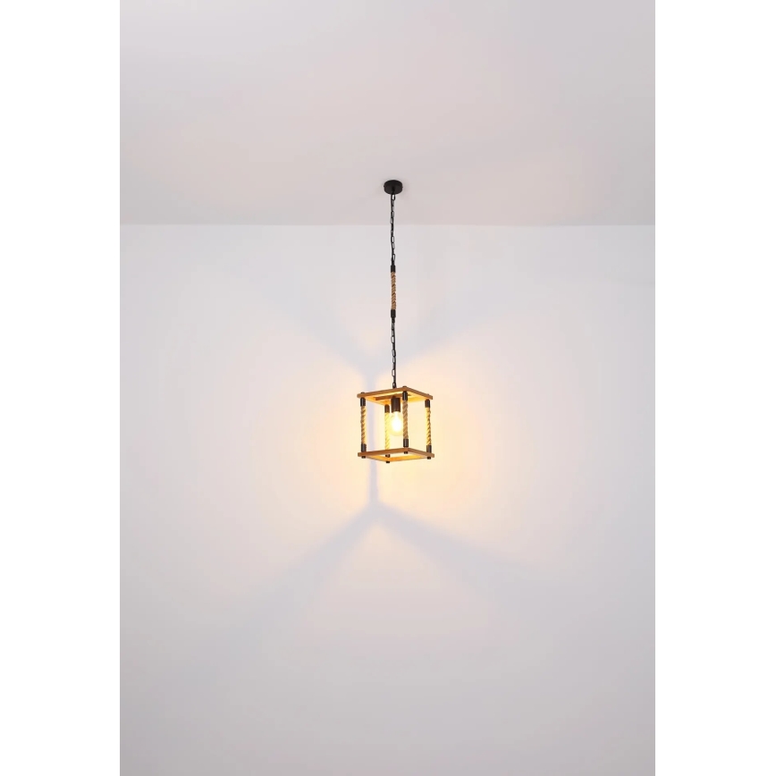 Globo 15691H - Lampadario a sospensione con filo VERNON 1xE27/60W/230V