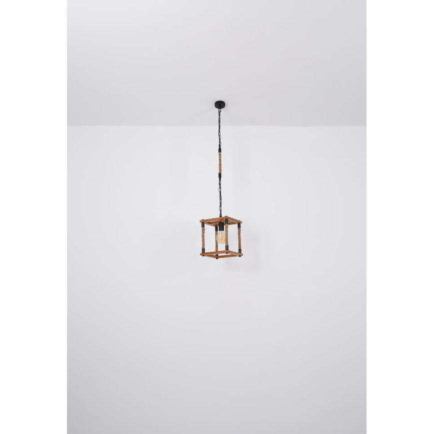 Globo 15691H - Lampadario a sospensione con filo VERNON 1xE27/60W/230V