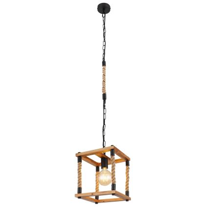 Globo 15691H - Lampadario a sospensione con filo VERNON 1xE27/60W/230V