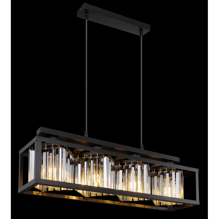 Globo - Lampadario a sospensione con cavo 4xE27/40W/230V