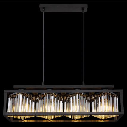 Globo - Lampadario a sospensione con cavo 4xE27/40W/230V