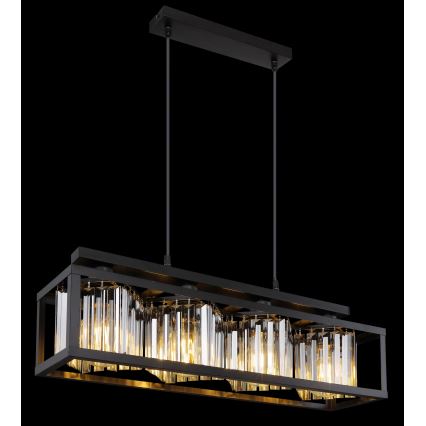 Globo - Lampadario a sospensione con filo 4xE27/40W/230V