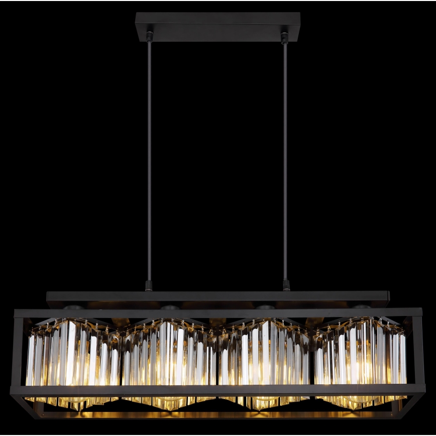 Globo - Lampadario a sospensione con filo 4xE27/40W/230V