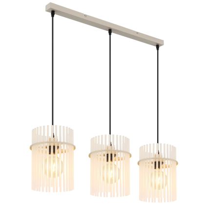 Globo - Lampadario sospeso con cavo 3xE27/60W/230V