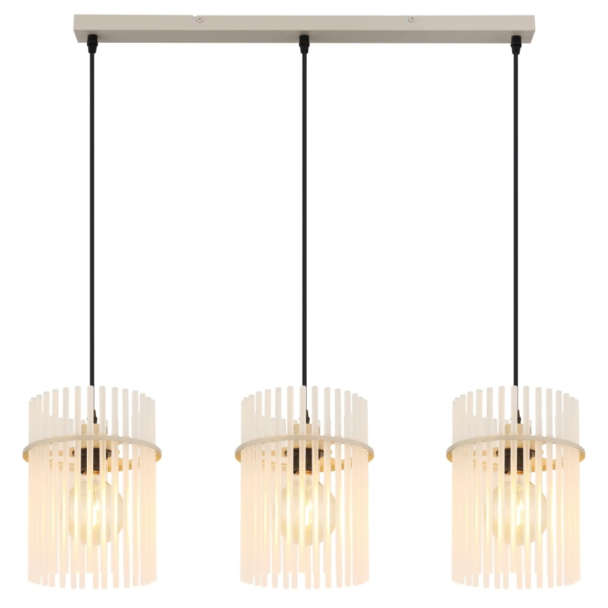 Globo - Lampadario sospeso con cavo 3xE27/60W/230V