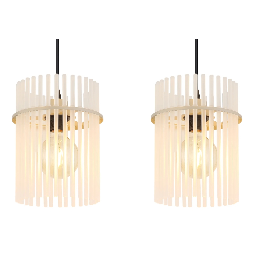 Globo - Lampadario sospeso con cavo 3xE27/60W/230V