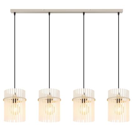 Globo - Lampadario a sospensione con cavo 4xE27/60W/230V