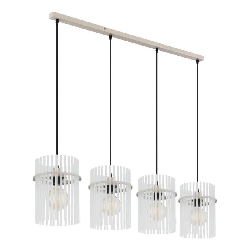 Globo - Lampadario a sospensione con cavo 4xE27/60W/230V